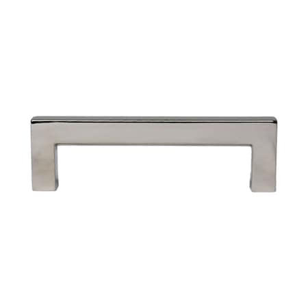 Emtek Warwick Cabinet Pull with 4 in Center to Center Polished Nickel Lifetime Finish 86705US14